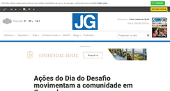 Desktop Screenshot of jornaldegramado.com.br